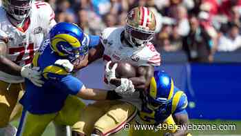 49ers Notebook: Two-headed monster shines at running back; Familiar faces make triumphant returns; Myles Garrett gets shut out