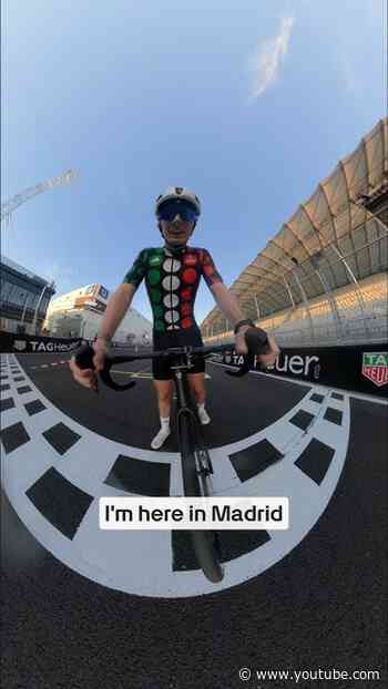 Fastest man on 2 wheels around the Madring 🚴‍♂️ 🇪🇸 Join Fred for a tour around F1’s newest circuit!