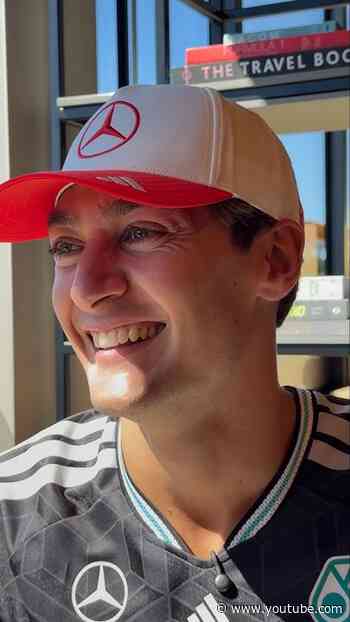 New (second) home race unlocked 😅🔓 #f1 #mercedesf1 #georgerussell