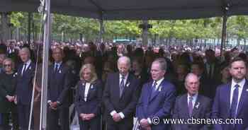 Nation honors 9/11 victims 25 years after terrorist attacks