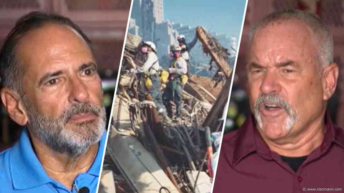 ‘Changed me forever': Retired Miami-Dade firefighters recall 9/11 rescue efforts