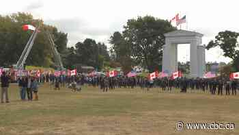 'We come together as one': Canadians and Americans honour 9/11 heroes at Peace Arch