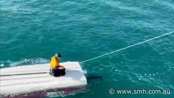 Teen rescued from capsized boat after days adrift in Bering Sea
