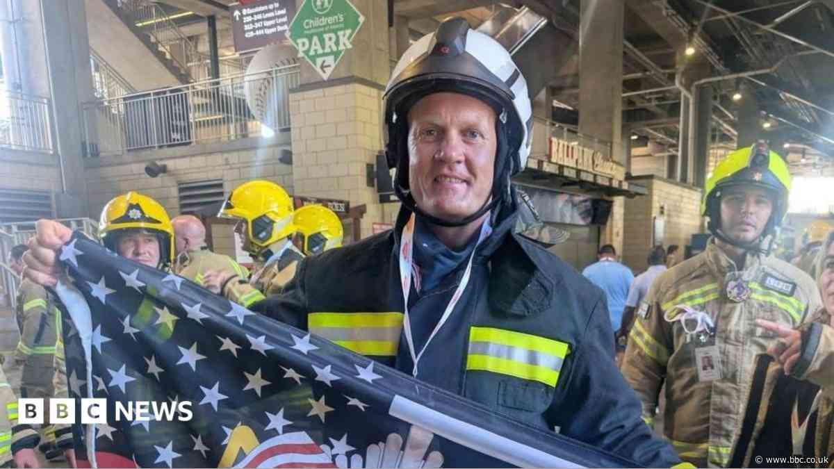 9/11 memorial shows 'solidarity' to US fire crews