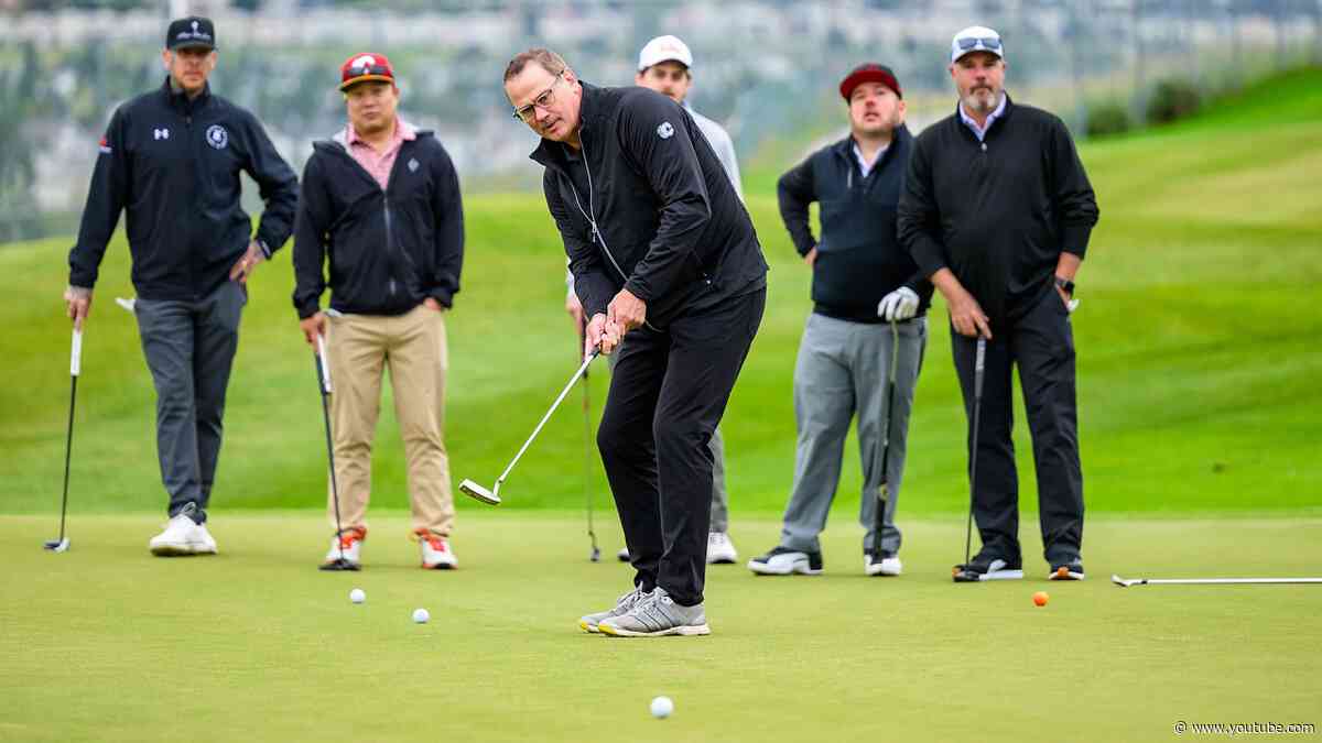 The Flames hit the links in support of a great cause