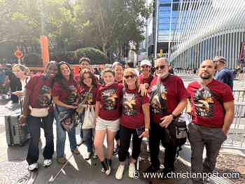 Christian groups preach Jesus at 9/11 memorial amid carnival of distractions