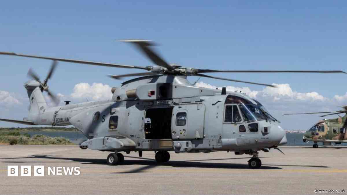 Engine fault behind Royal Navy helicopter death