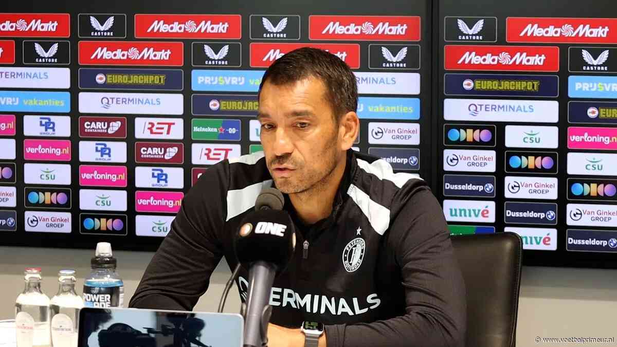 Van Bronckhorst verklaart laag aantal blessures: 'We moeten dat vasthouden'