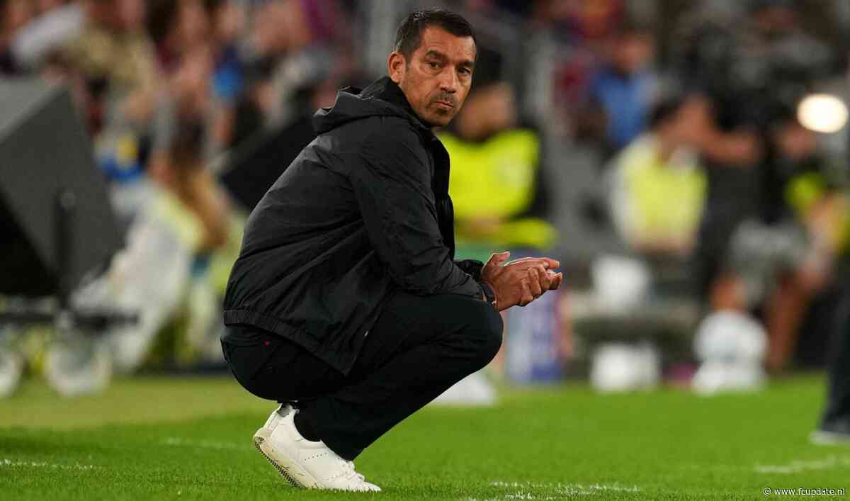 Van Bronckhorst steunt pupil: 'Een topprofessional, voorbeeldig in zijn gedrag'