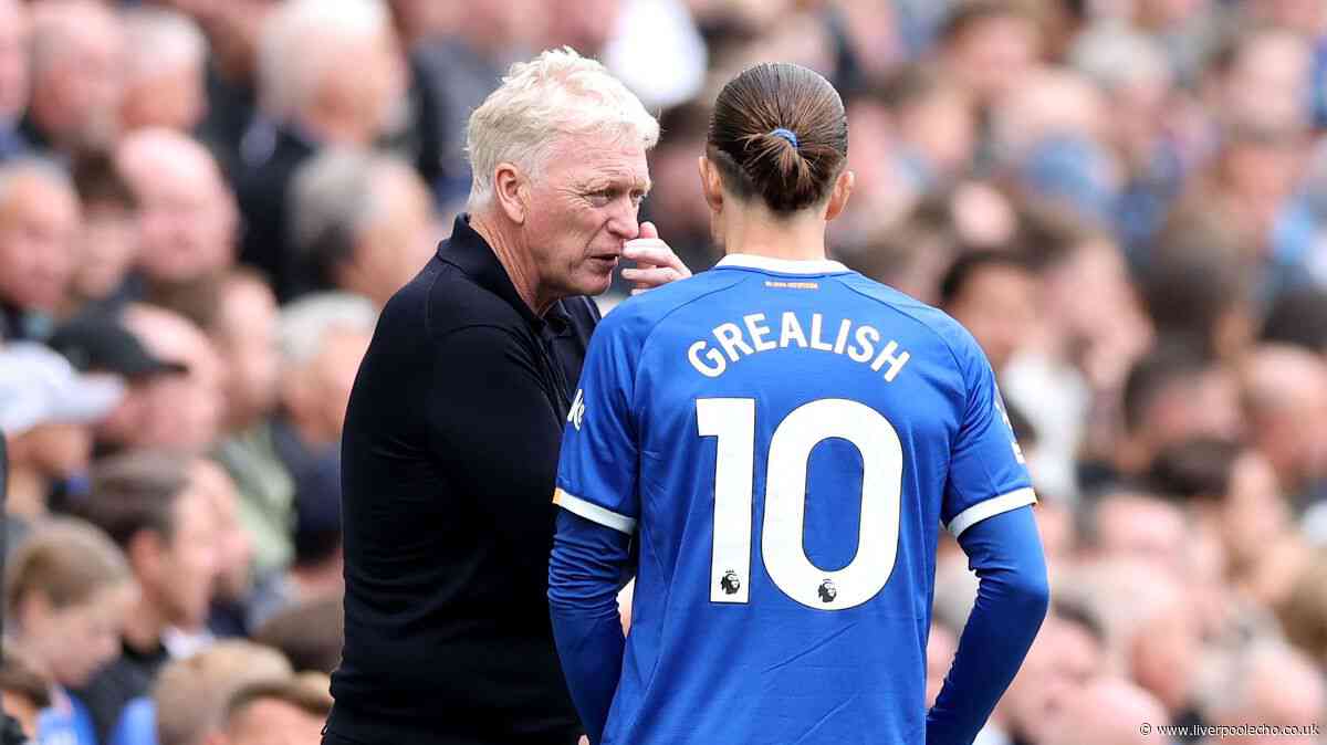 David Moyes wants Jack Grealish to become a 'role model' and set standards in Everton squad