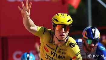 Van Aert levert Brennan perfect af voor zesde ritzege Visma in Vuelta