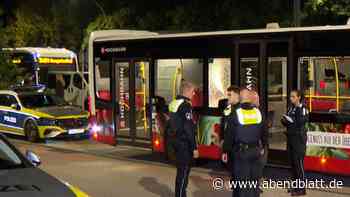 Junge Frau sucht Schutz in Hamburger Linienbus – dann fallen Schüsse