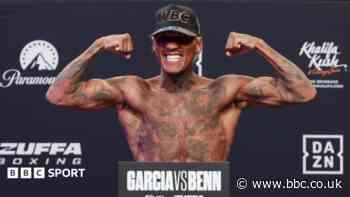 Benn defies concerns to make weight for Garcia bout