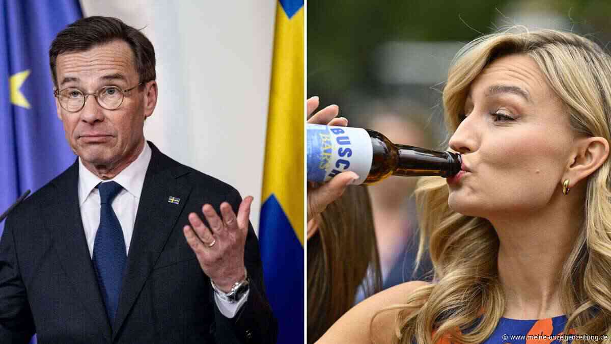 Dann „skål“: In Schweden tobt der Lager-Wahlkampf – die Konservativen setzen auf Alkohol