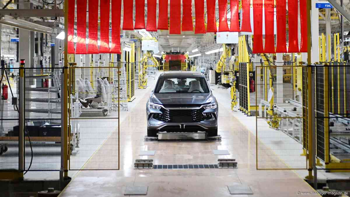 Automarkt: So wollen Chinas Autobauer VW und Co. in Europa verdrängen