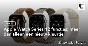 Apple Watch Series 12 functies: meer dan alleen een nieuw kleurtje