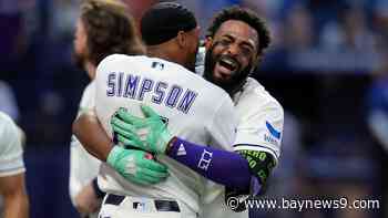 Rays clinch postseason berth on Caminero's walk-off home run