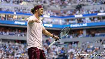 12.000 Mal bei US Open gemacht: "Nervt nicht nur mich": Was Gegner an Zverev so aufregt