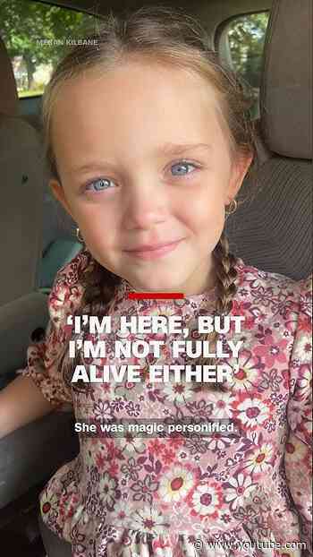 ‘I’m here, but I’m not fully alive either’