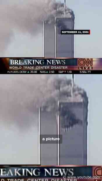 The moment CNN first reported 9/11 attacks