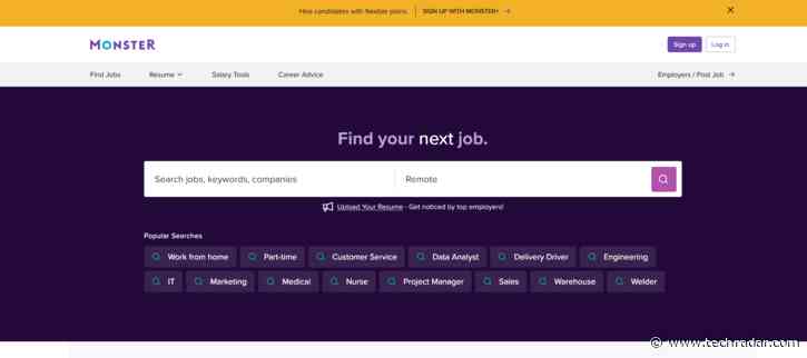 Monster job recruitment site (2026) review