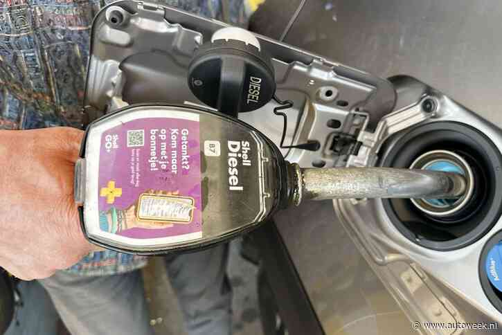 Prijzen aan de pomp iets omhoog, diesel klimt naar recordhoogte