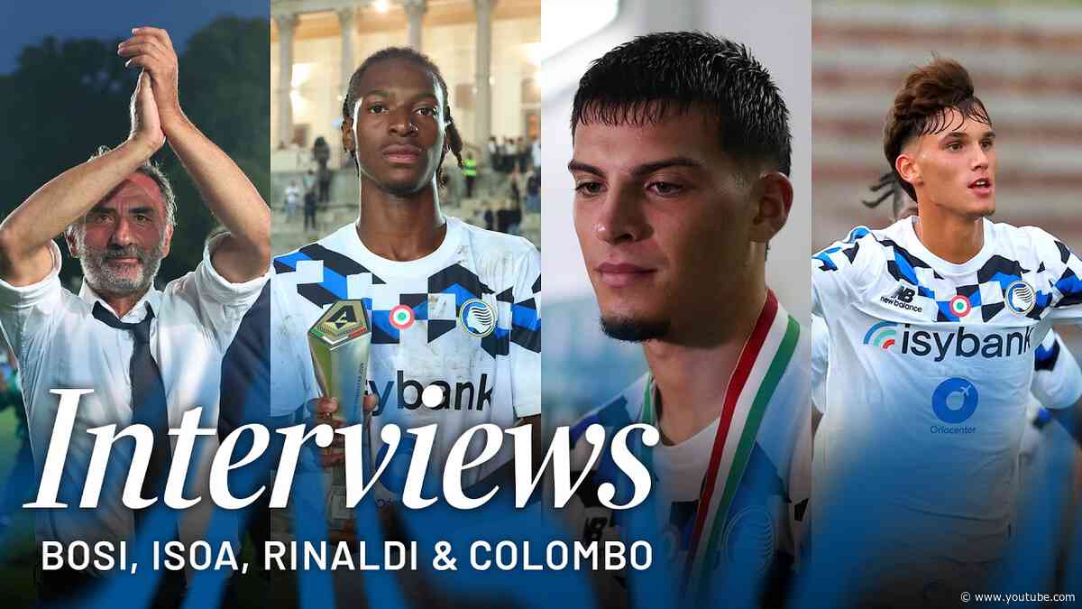 Supercoppa Primavera Fiorentina-Atalanta 3-4 | Le interviste a mister Bosi, Isoa, Rinaldi e Colombo