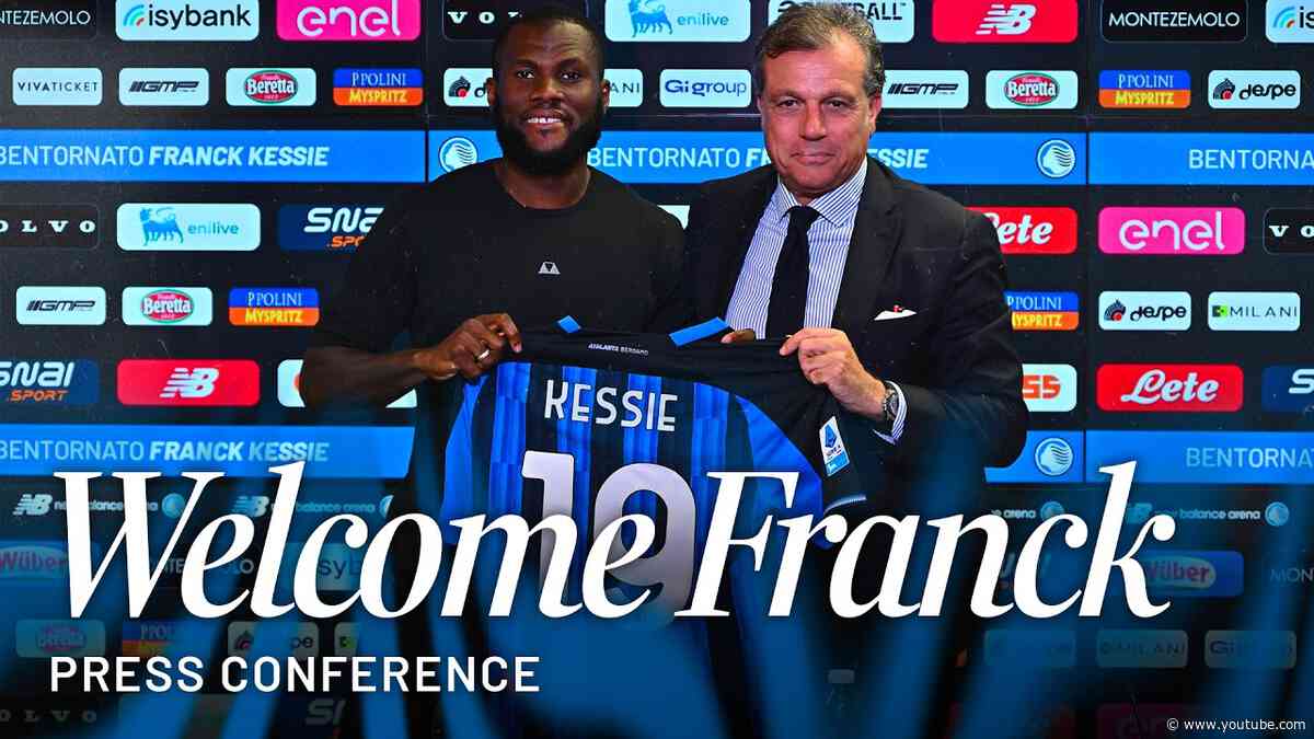🔴 LIVE 🔴 | Franck Kessie, la conferenza stampa di presentazione