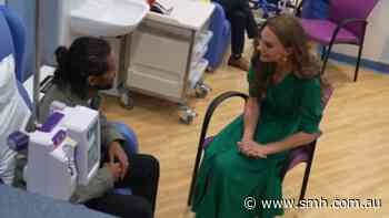 Princess of Wales visits London cancer hospital