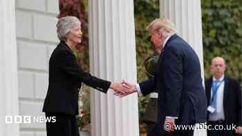 Trump at residence of Irish president  for Ireland visit