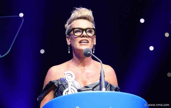 Pink addresses backlash after sharing post criticising Macklemore’s speech on Palestine