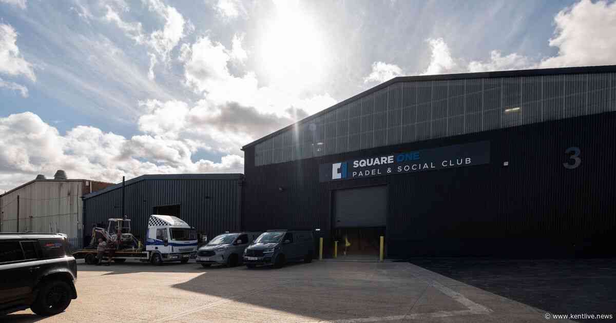 Take a look inside Kent town's new £3 million padel and leisure centre