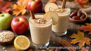 Apfelstrudel als Smoothie: leichter als Gebäck, ein winterlicher Genuss mit wenigen Zutaten