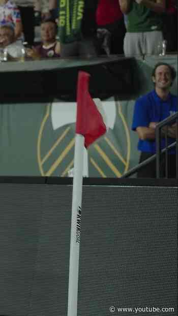 Corner flags beware 🚩
