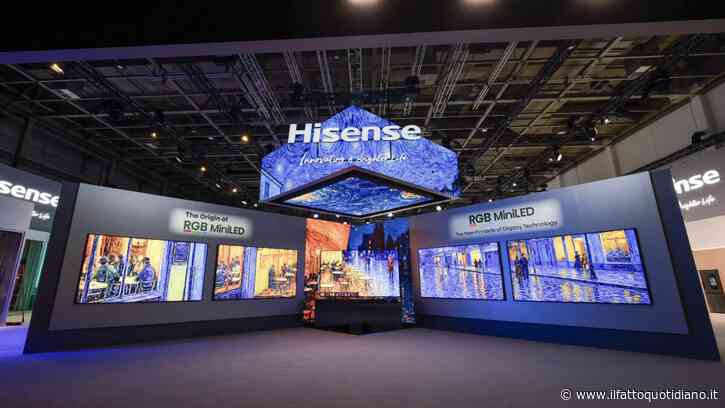 Hisense a IFA 2026: TV RGB MiniLED, AI e una casa sempre più connessa