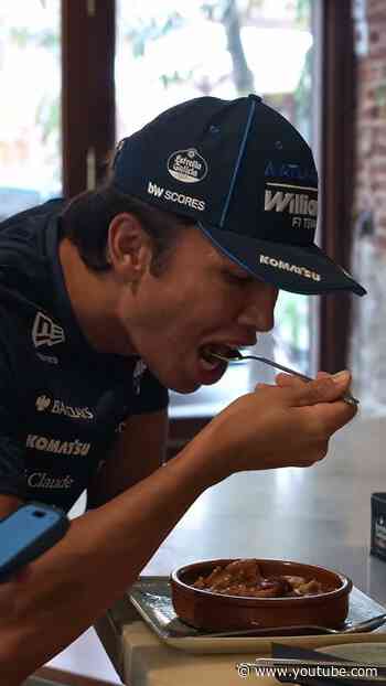 Carlos giving Alex the true Madrid experience at his home race 🇪🇸🤝 @EstrellaGalicia00