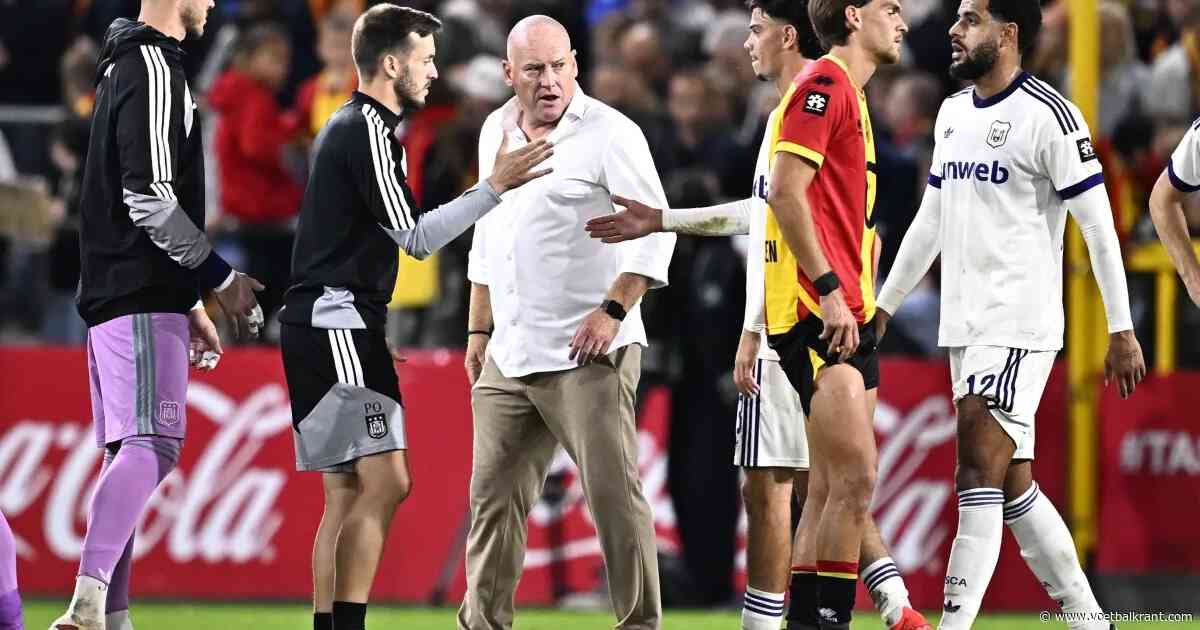 🎥 Vanderbiest kaatst de bal terug naar Anderlecht: "Dertig miljoen uitgegeven en wat hebben ze gecreëerd?"