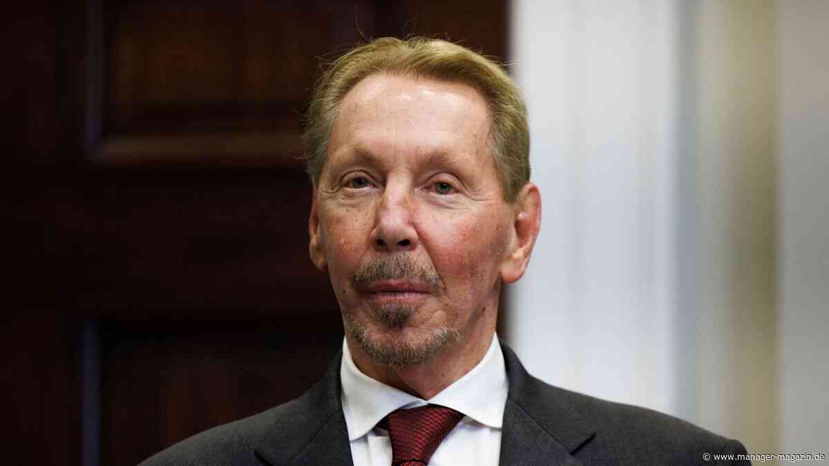 Larry Ellison: Oracle-Gründer will Aktien im Wert von 7,5 Milliarden Dollar verkaufen