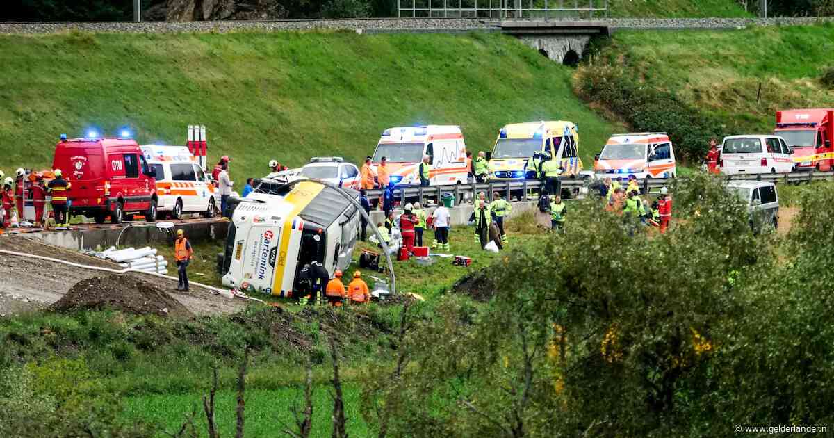 Slachtoffers busongeluk Zwitserland zijn vier vrouwen en man van boven 70 uit verschillende plaatsen