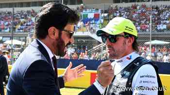 FIA boss hoping for changes to keep Alonso in F1