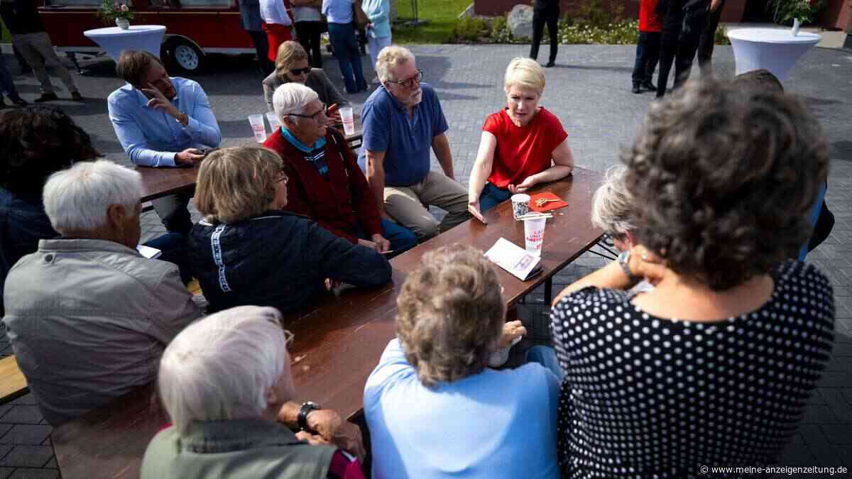 Schwesig als letzte SPD-Hoffnung vor MV-Wahl: „Die Frau gegen Blau“ macht der AfD Druck