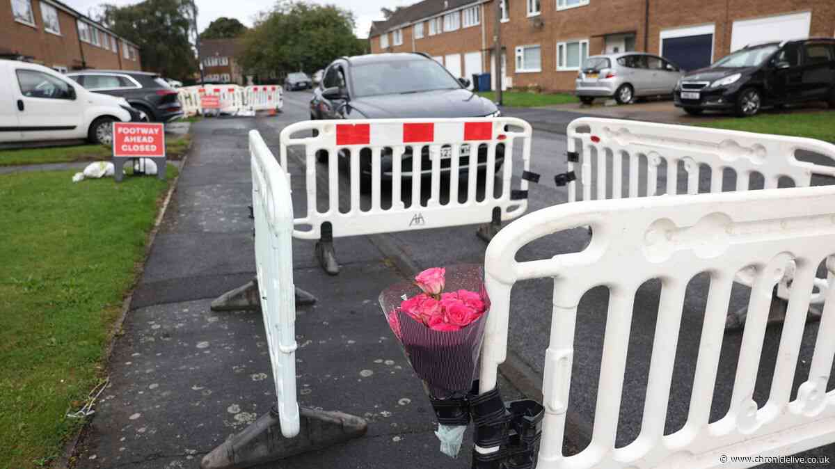 Floral tribute left after man died in alleged Brunswick assault