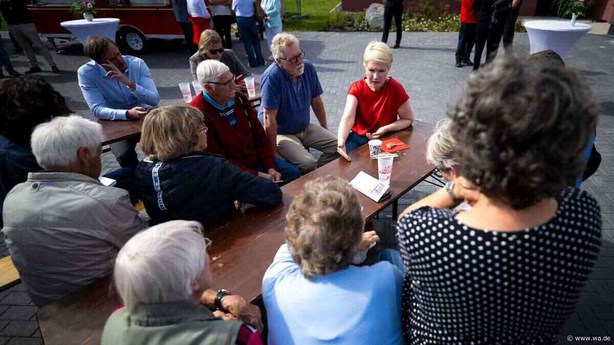 Schwesig als letzte SPD-Hoffnung vor MV-Wahl: „Die Frau gegen Blau“ macht der AfD Druck