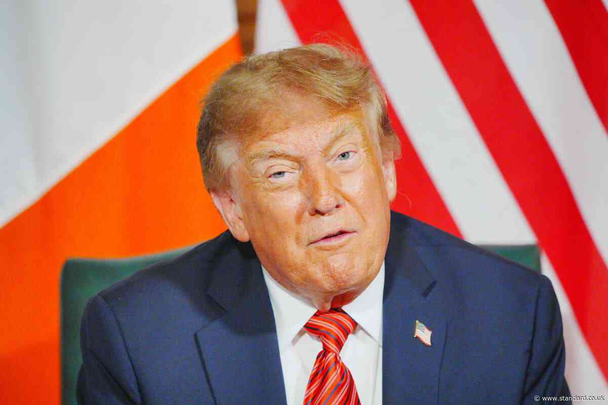 US President Donald Trump says he would ‘love to see’ a united Ireland