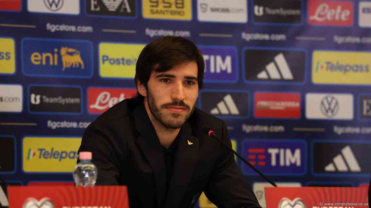 Sandro Tonali's four-word response to Nick Woltemade's Newcastle United transfer exit