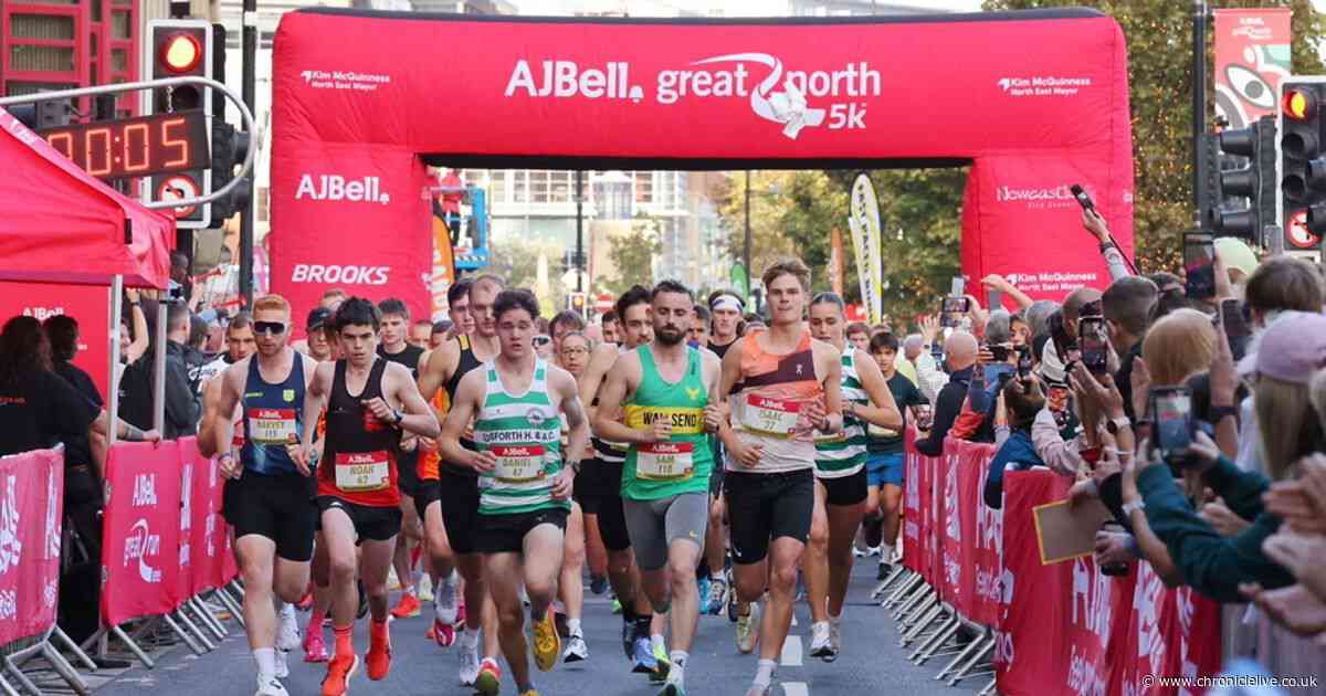 Great North 5K in pictures as biggest ever GNR weekend kicks off in Newcastle
