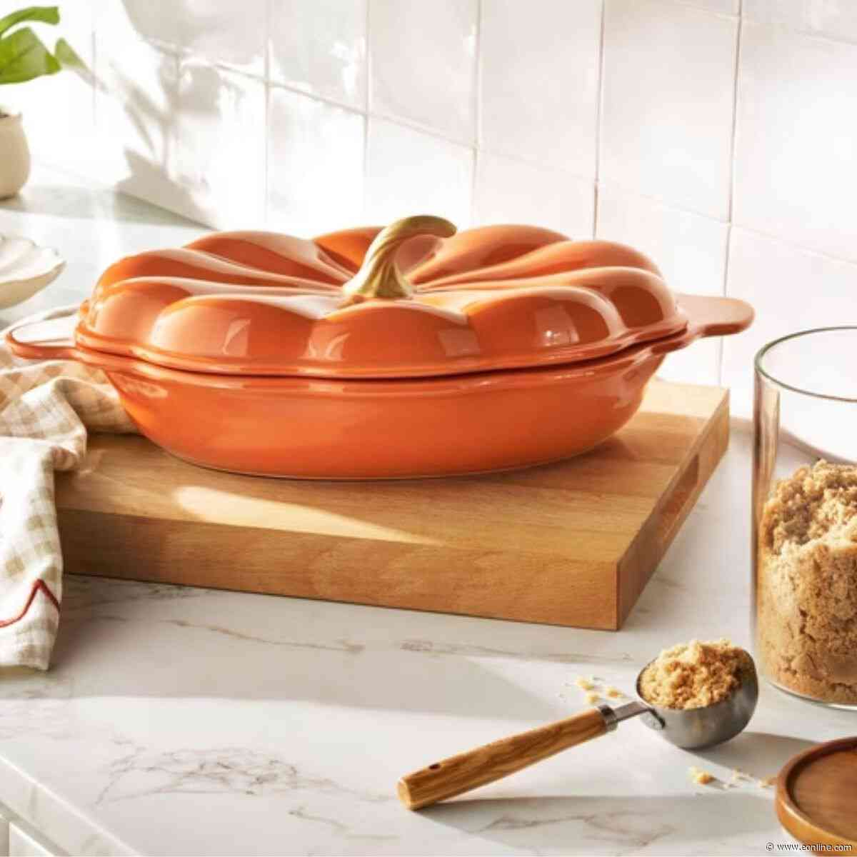Walmart’s $30 Pumpkin Dutch Oven is a Le Creuset Dupe