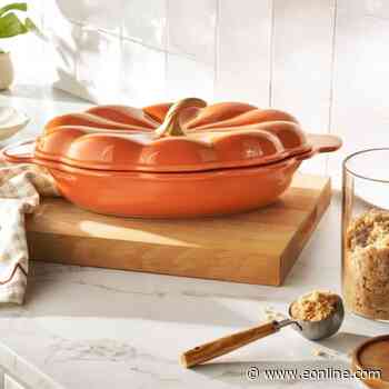 Walmart’s $30 Pumpkin Dutch Oven is a Le Creuset Dupe