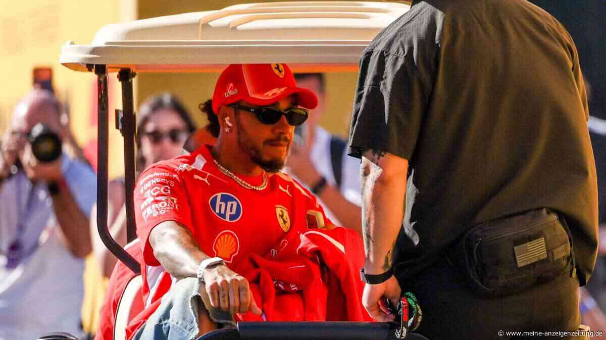 Hamilton fährt nach Crash weiter - gegen die Teamanweisung