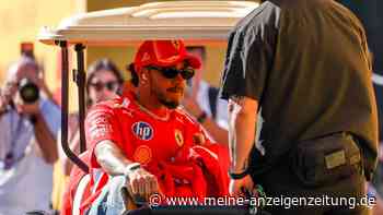 Hamilton fährt nach Crash weiter - gegen die Teamanweisung